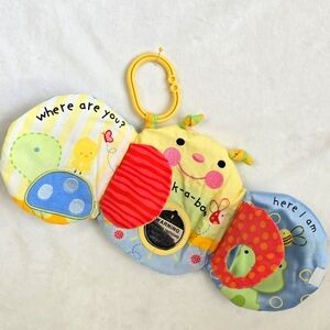 NWT - Peek-a-boo BOOK - Activity PLAY CARTERS Baby Boys + Girls (Q1)